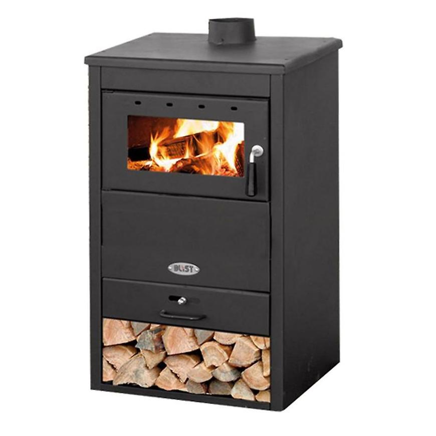 Krbová kamna Blist B22 E s teplovodním výměníkem 17-19 kW/13-15 kW Baumax