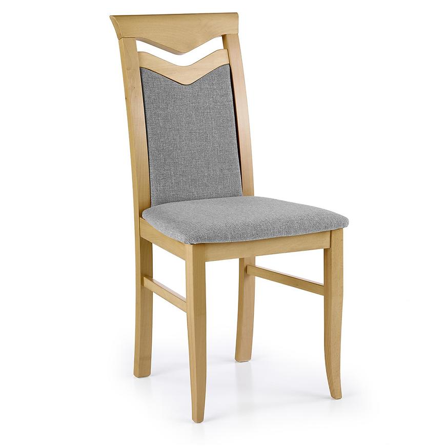 Židle Citrone dřevo/látka dub/inari 91 44x53x96 Baumax