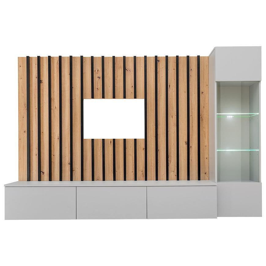 Obývací Stěna Verti Artisan/Perla Gray Pgas Vt Baumax