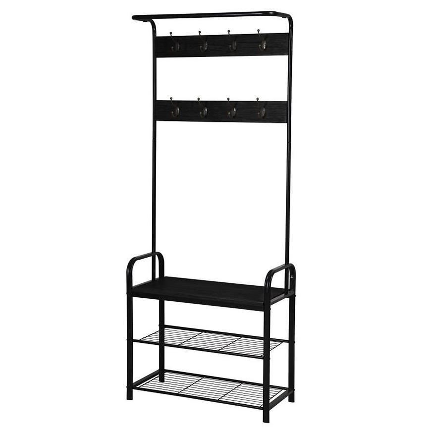 Předsíňová stěna Fremont 21298D černý Baumax