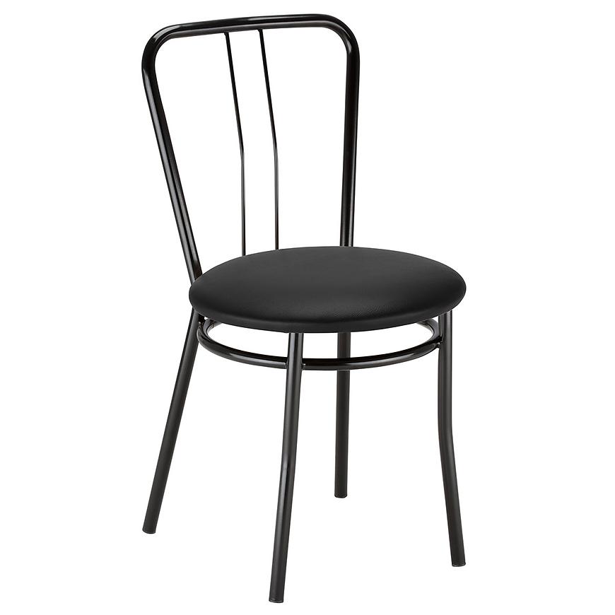 Židle ALBA black V04 černá Baumax