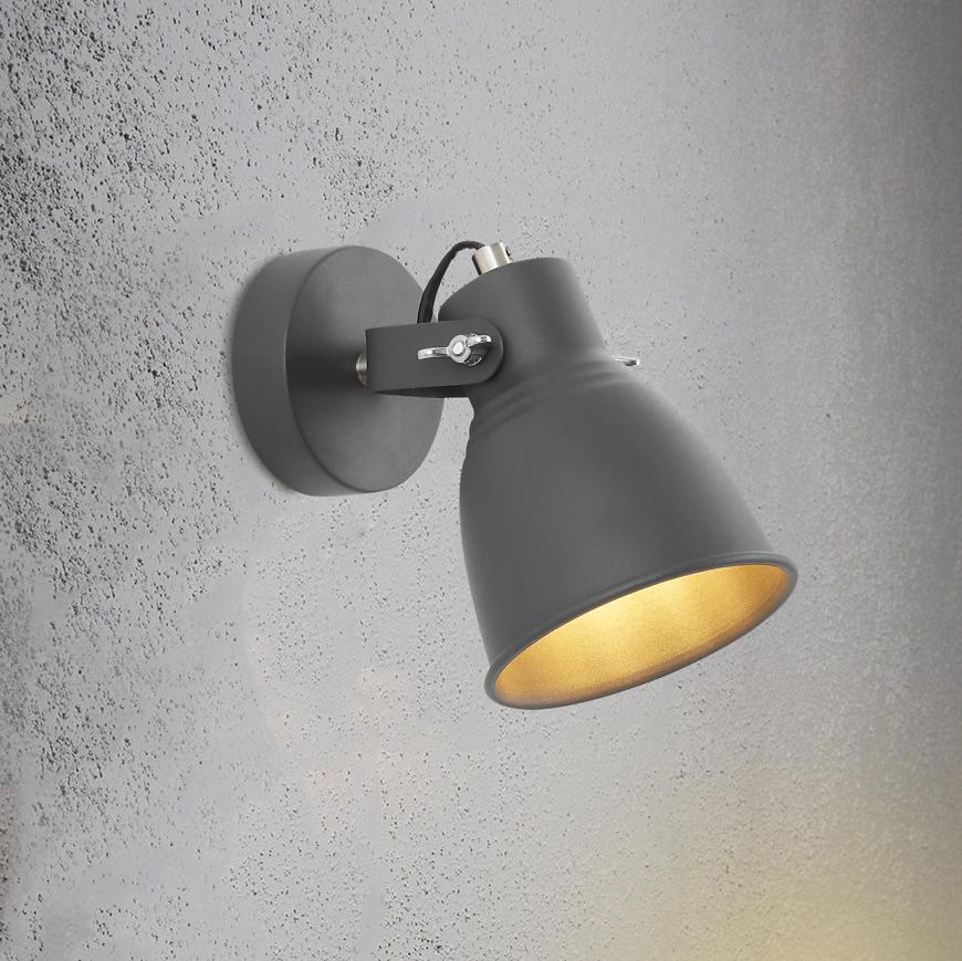 Svitidlo 2021151 DARK GREY E27 LS1 Baumax