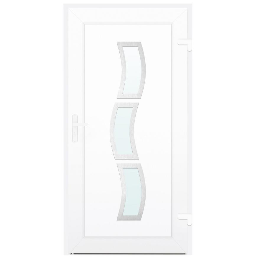 Vchodové dveře D16 90P bílá Baumax