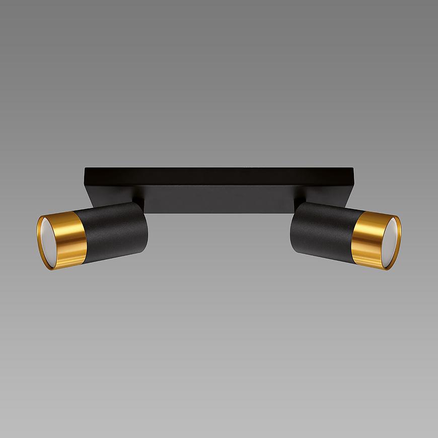 Svitidlo PUZON SPT GU10 2L BLACK/GOLD 04125 LS2
