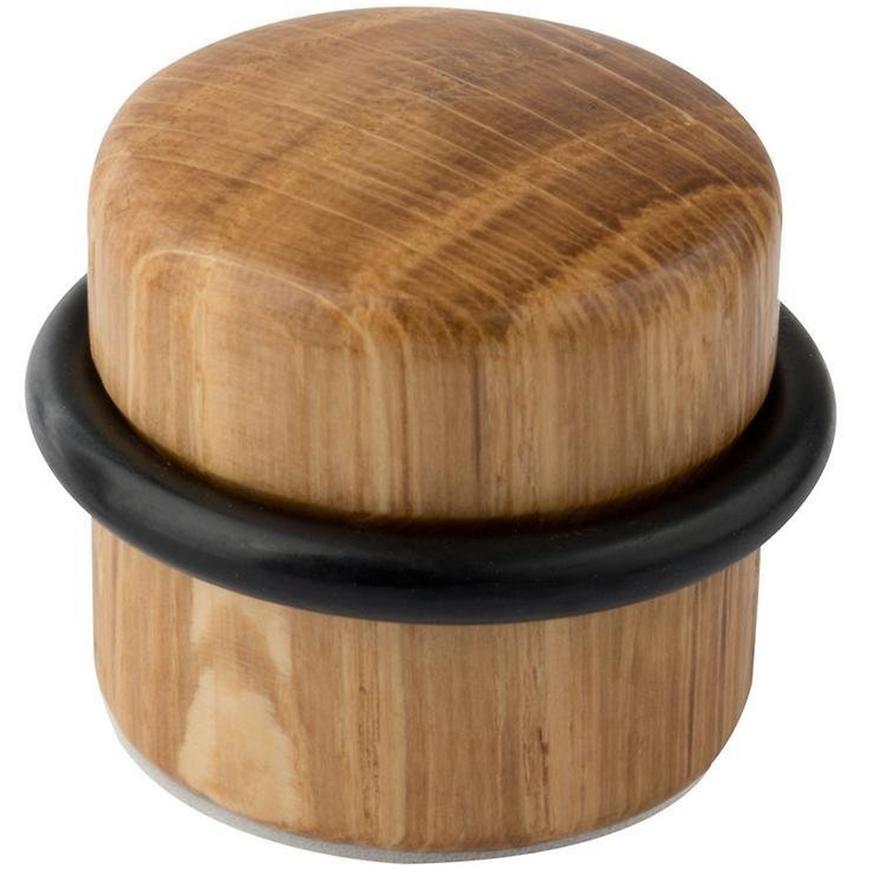 Dveřní zarážka průměr 37x31mm dřevo samolepicí dub Walteco