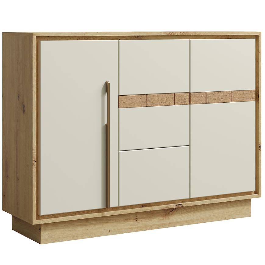 Komoda  Keks K12 2D 3S cashmere Baumax