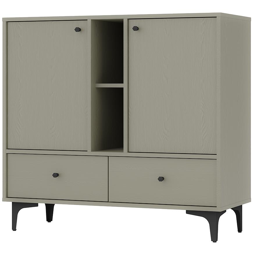 Komoda Tokyo 1  2F 2S eukalyptus 825 Baumax