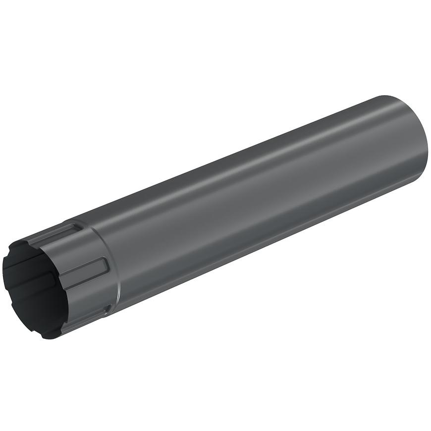 Okapový svod 64-404  ocel 100 mm 1 m Bryza grafitová RAL 7021 CELLFAST BRYZA