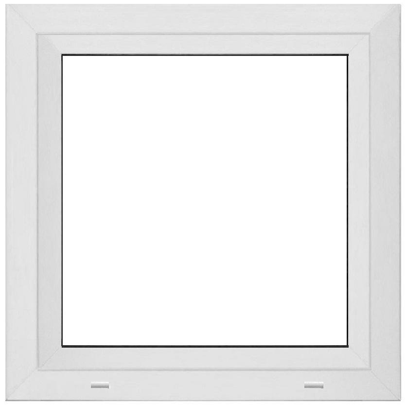 Okno levé 90x90cm bílá Baumax