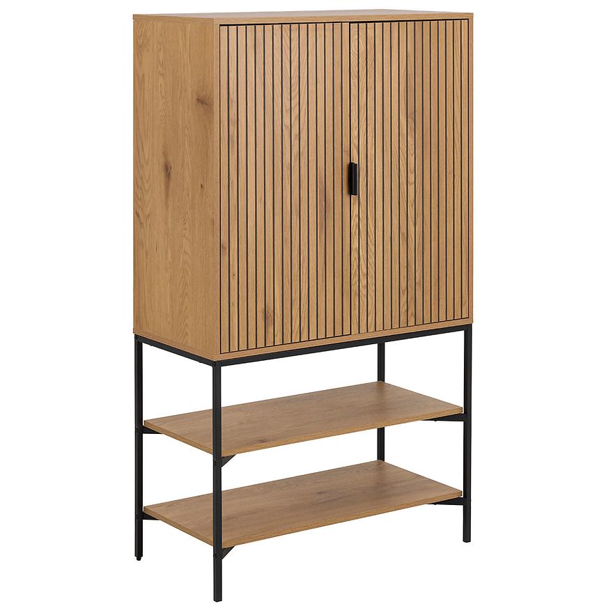 Regál matt wild oak Baumax