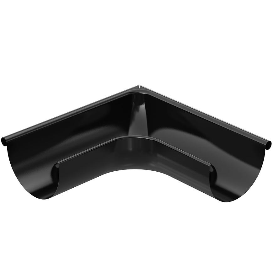 Roh pro okapový žlab vnější 64-359 ocel  150 mm Bryza černá RAL 9005 CELLFAST BRYZA