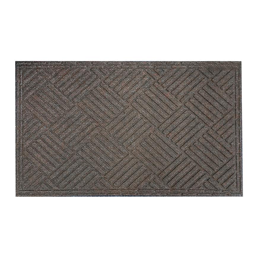 Rohožka Textilní  K-502-1 45x75 cm hnědá Baumax