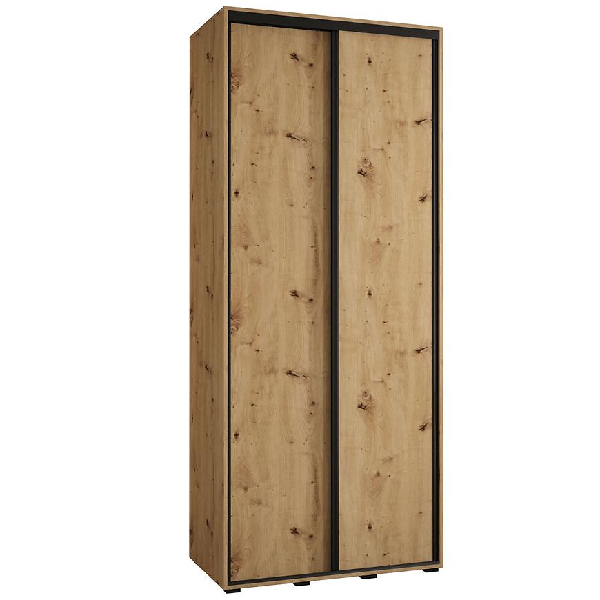 Skříň 45 Canaris 1 120 artisan/černá Baumax