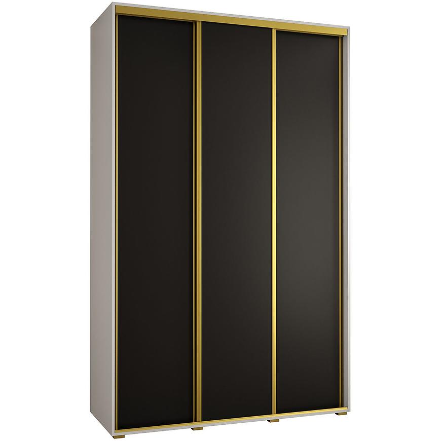 Skříň 45 Canaris 1 150 bílá/černá/gold Baumax