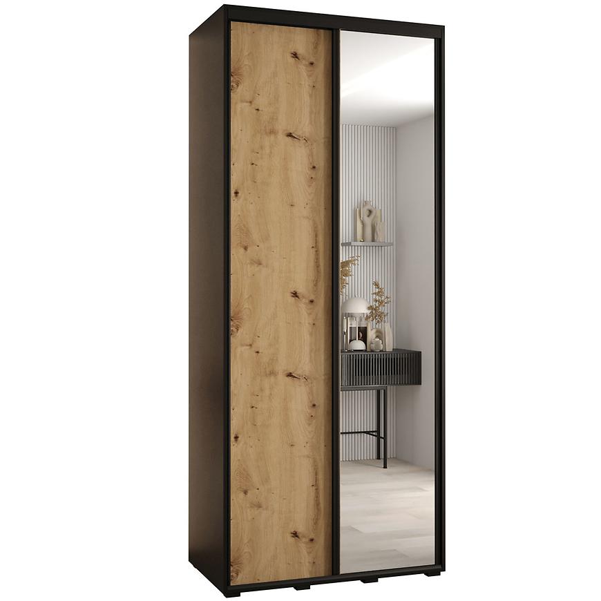 Skříň 45 Canaris 3 100 černá/artisan/černá Baumax