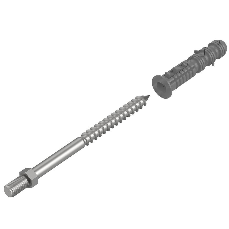 Šroub objímky svodu 64-503 ocel 220 mm Bryza CELLFAST BRYZA