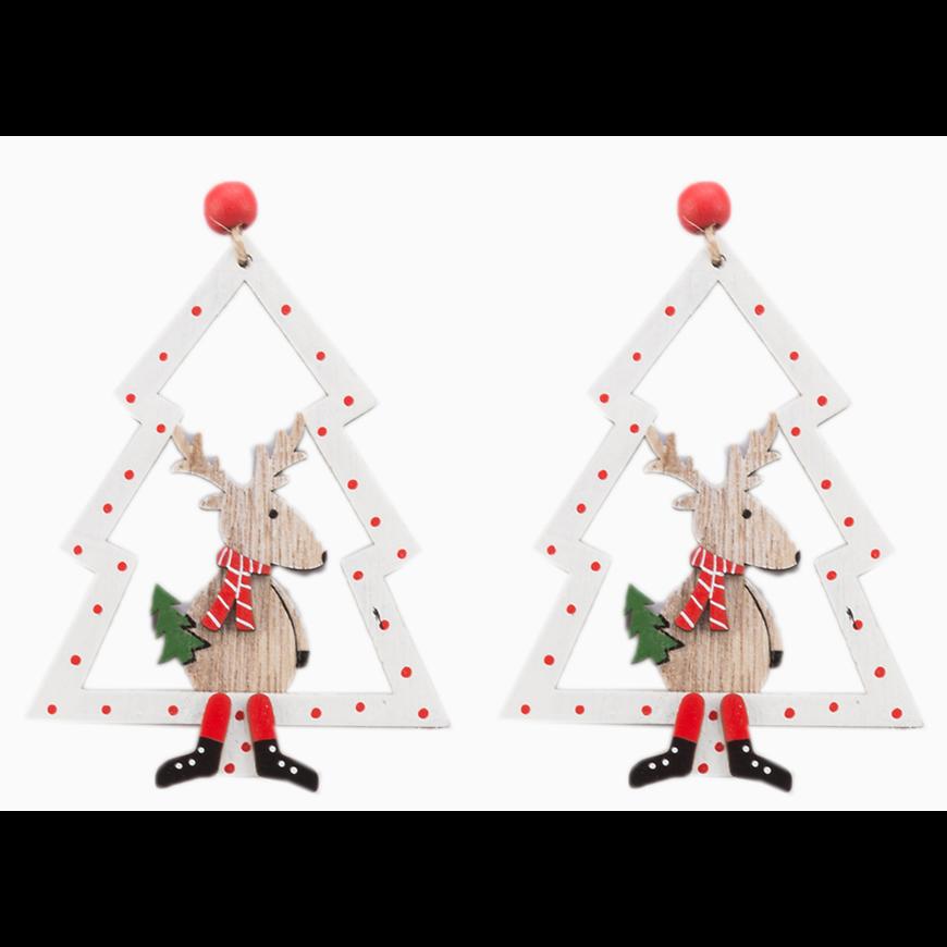 Stromeček Závěsný 11 Cm 2 Ks Mix 39908