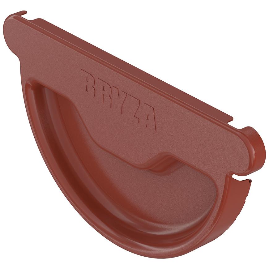 Univerzální čelo pro okapový žlab 64-086 ocel  125 mm Bryza cihlová RAL 8004 CELLFAST BRYZA