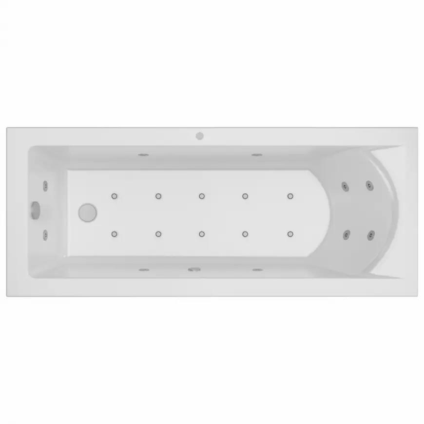 Hydromasážní vana Brava 160x75 10DW + 10DP ovládání elektronické Aqua Mercado
