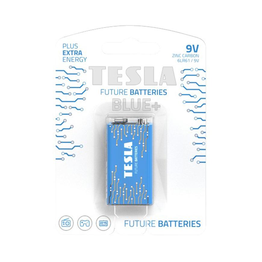 Baterie Tesla 9V Blue+ 6F22 TESLA LIGHTING