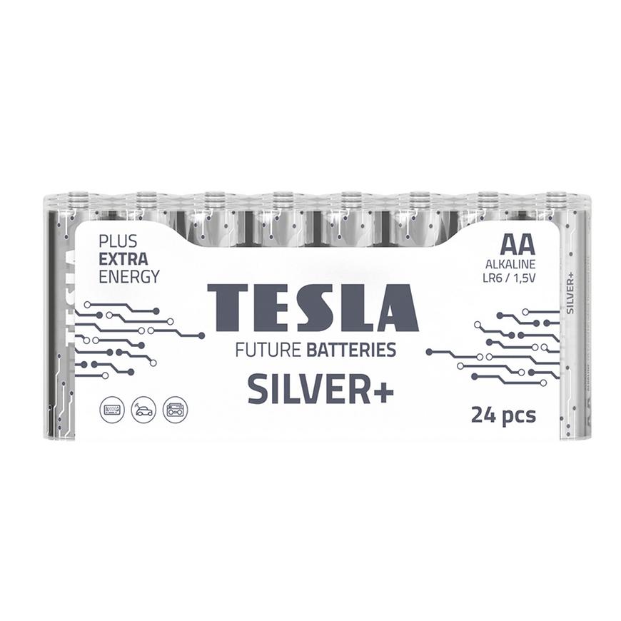 Baterie Tesla AA Silver+ Multipack 10 ks LR06 TESLA LIGHTING