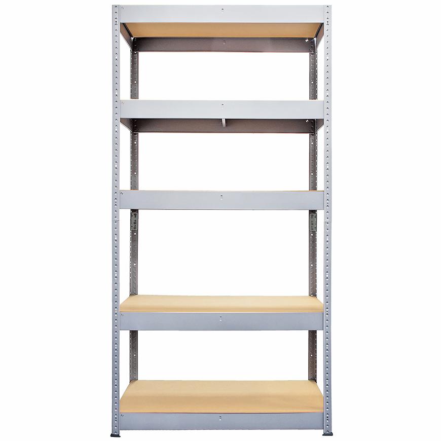 Kovový  regál pozinkovaný 194x100x50 cm – 5 polic/300 kg Baumax
