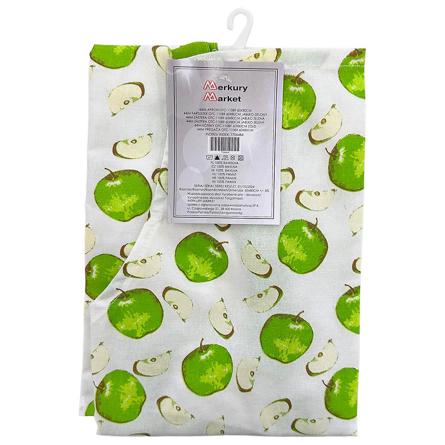 Kuchyňská zástěra OTC-11089 60x80 cm zelené jablko Baumax