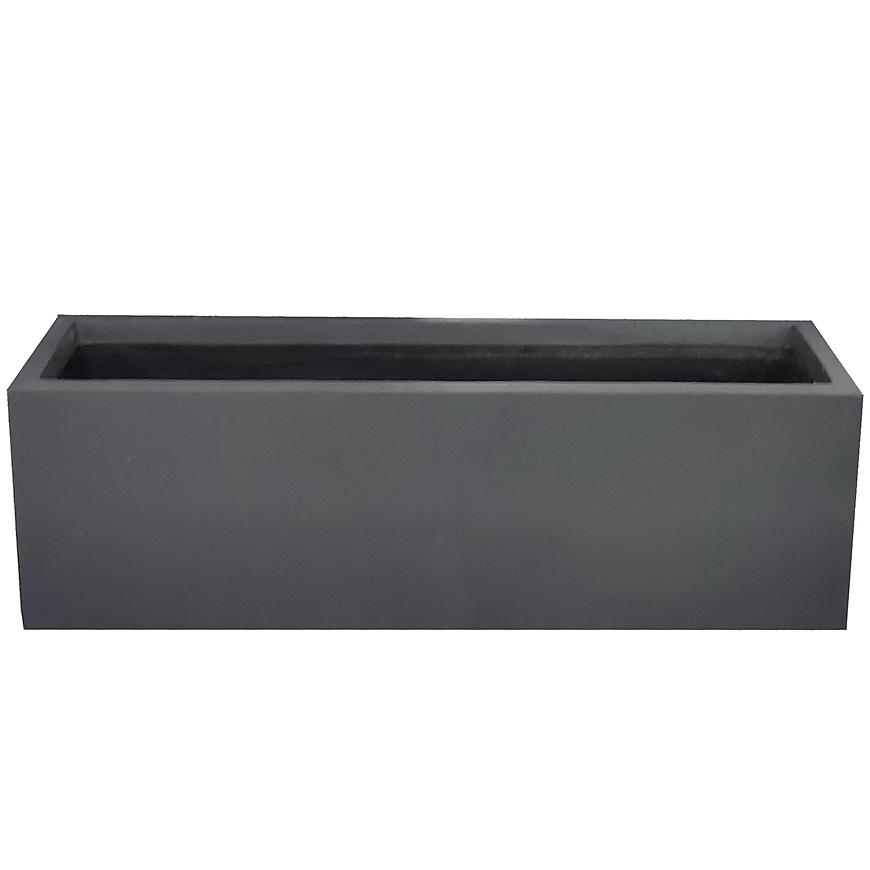 Květináč HC00592-3S 70x23x23 tmavošedý Baumax