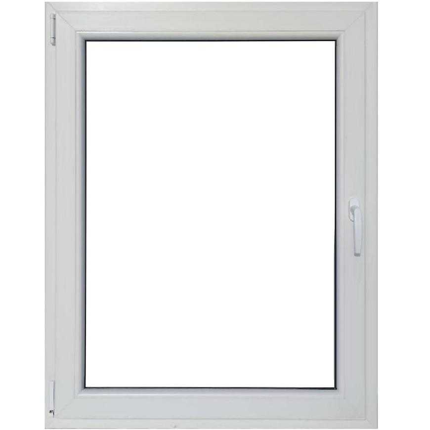 Okno levé 90x120 bílá/antracit Baumax