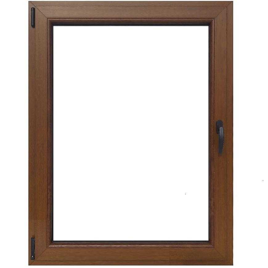 Okno levé 90x120 zlatý dub Baumax