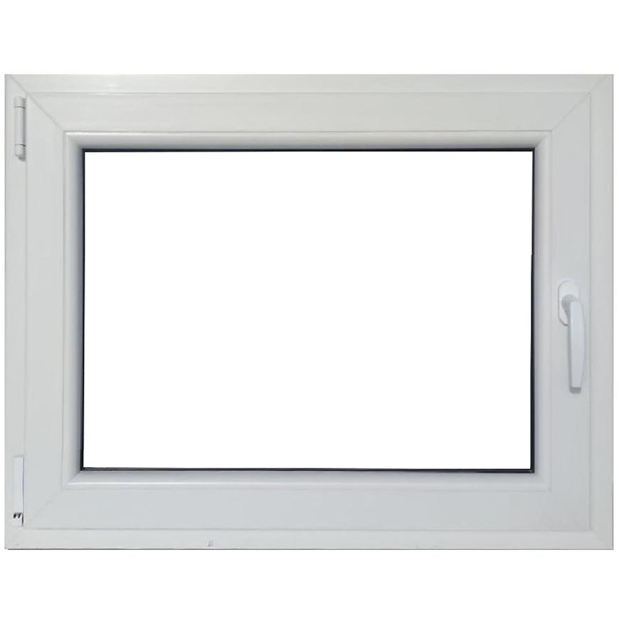 Okno levé 90x60 bílá/antracit Baumax