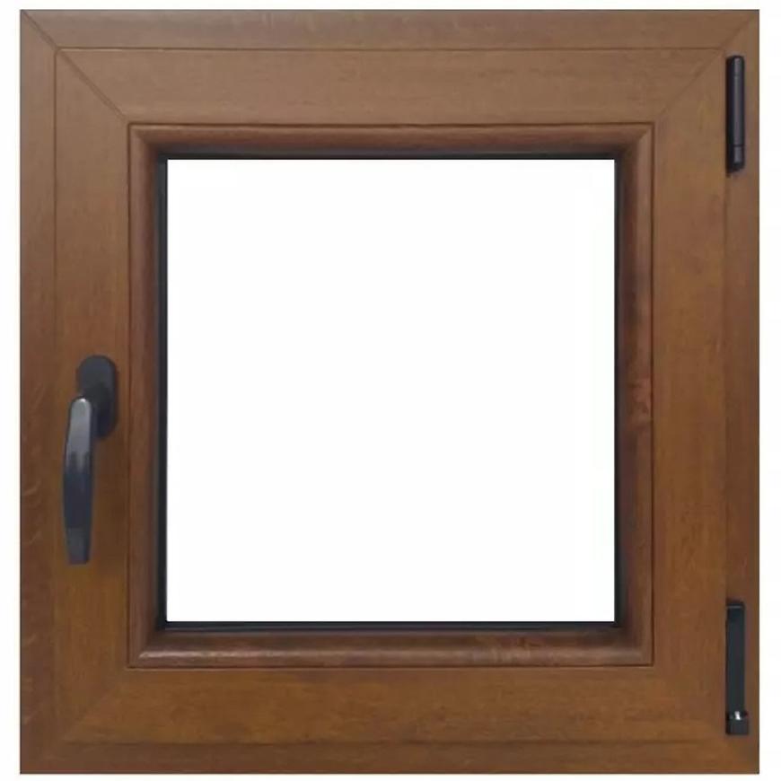 Okno pravé 60x60 zlatý dub/zlatý dub Baumax