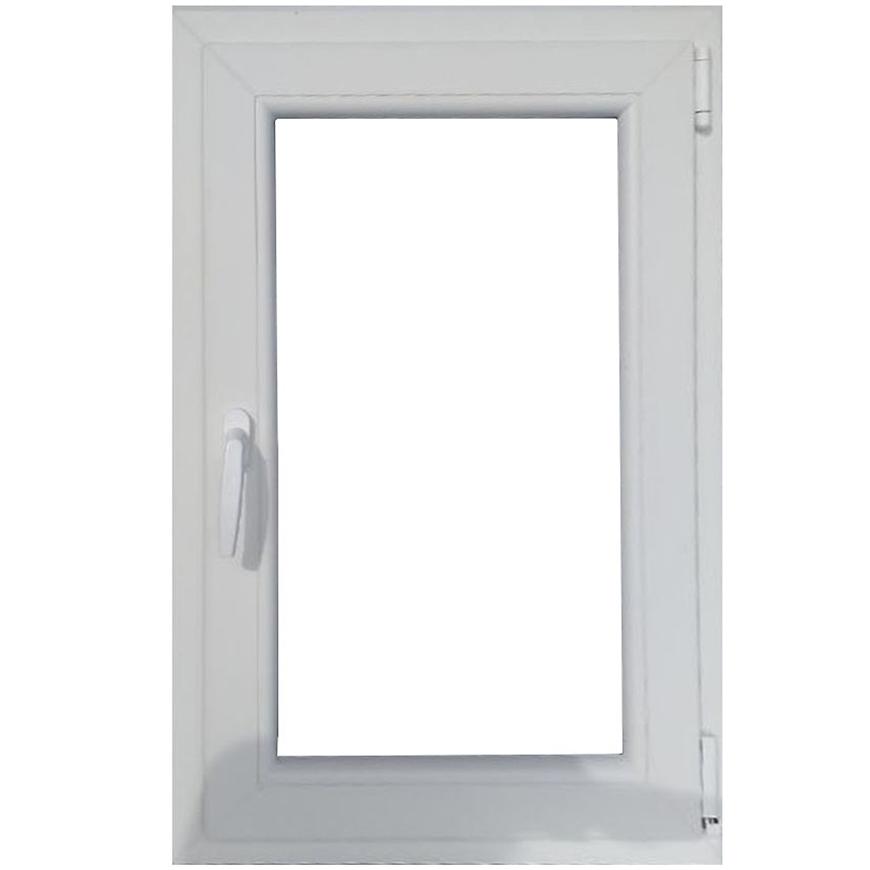 Okno pravé 80x100 bílá/antracit Baumax