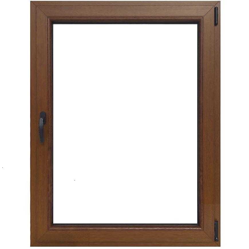 Okno pravé 90x120 zlatý dub Baumax