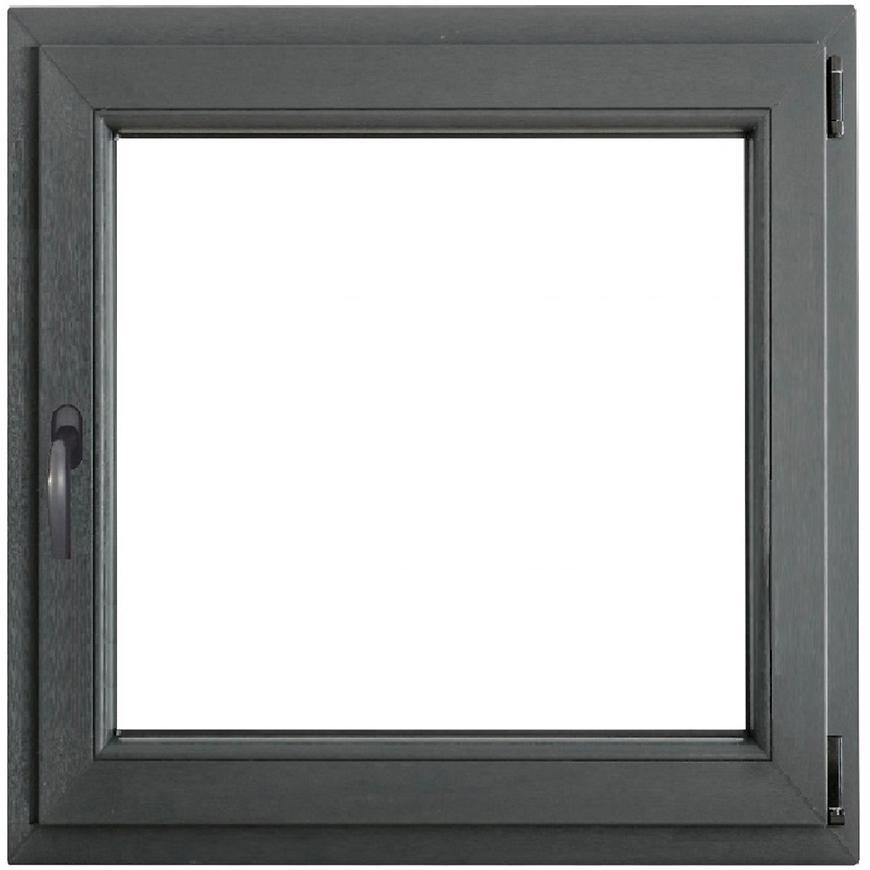Okno pravé 90x90 antracit Baumax