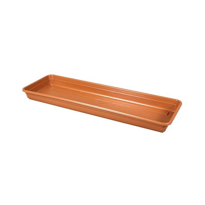 Podmiska pod truhlík lobelia š40cm - terakota Baumax
