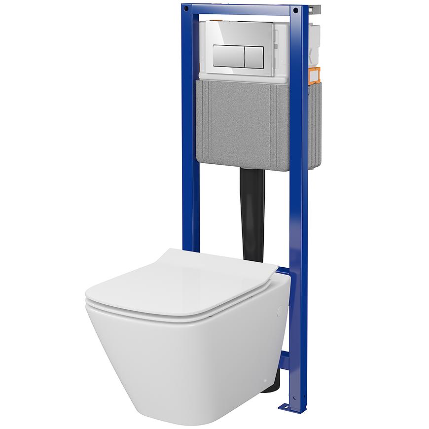 Podomítkový WC set Mesto City Square Cersanit