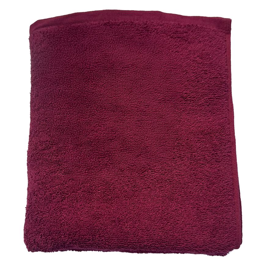 Ručník  Pile to Pile 70x140cm D44 vínový Baumax