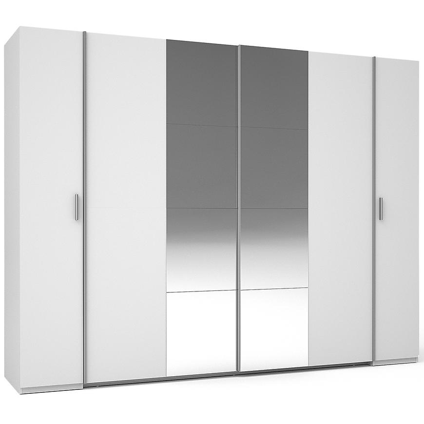 Skříň Store 2D+2D III20-B bílá/zrcadlo Baumax