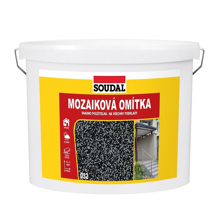 Soudal mozaiková omítka 032 tmavě šedá 8 KG