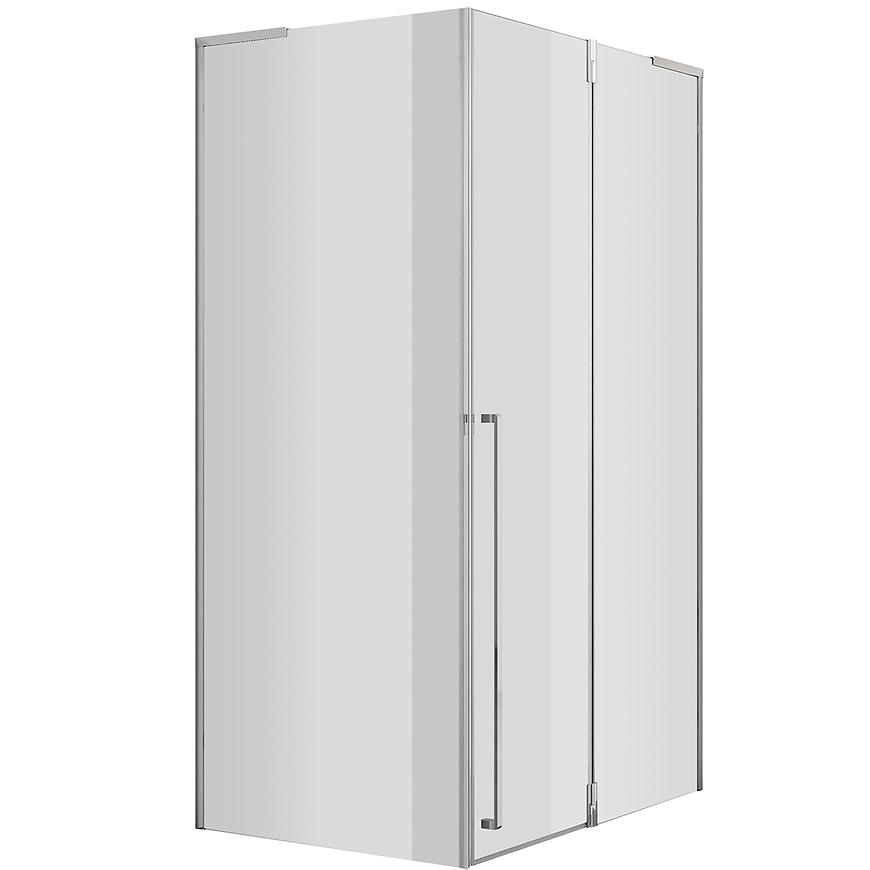 Sprchový kout Bravo 100x80x195 chróm Aqua Mercado