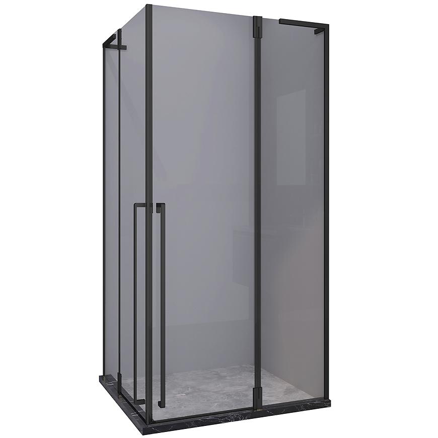 Sprchový kout čtvercový Tango 90x90x195 black Aqua Mercado