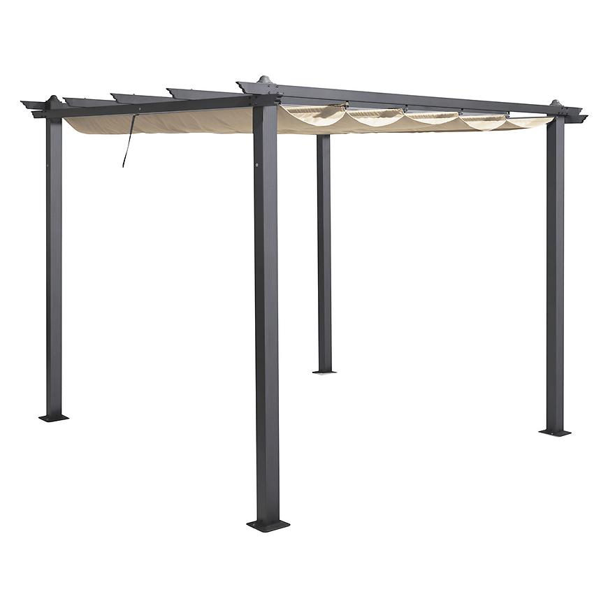 Zahradní pavilon Pescara 3x3x2.35m béžový