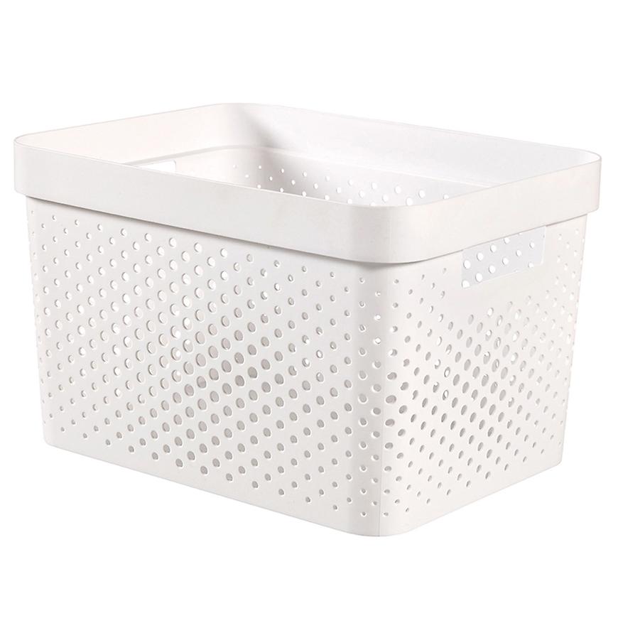 Box děrovaný Infinity recycled 17l