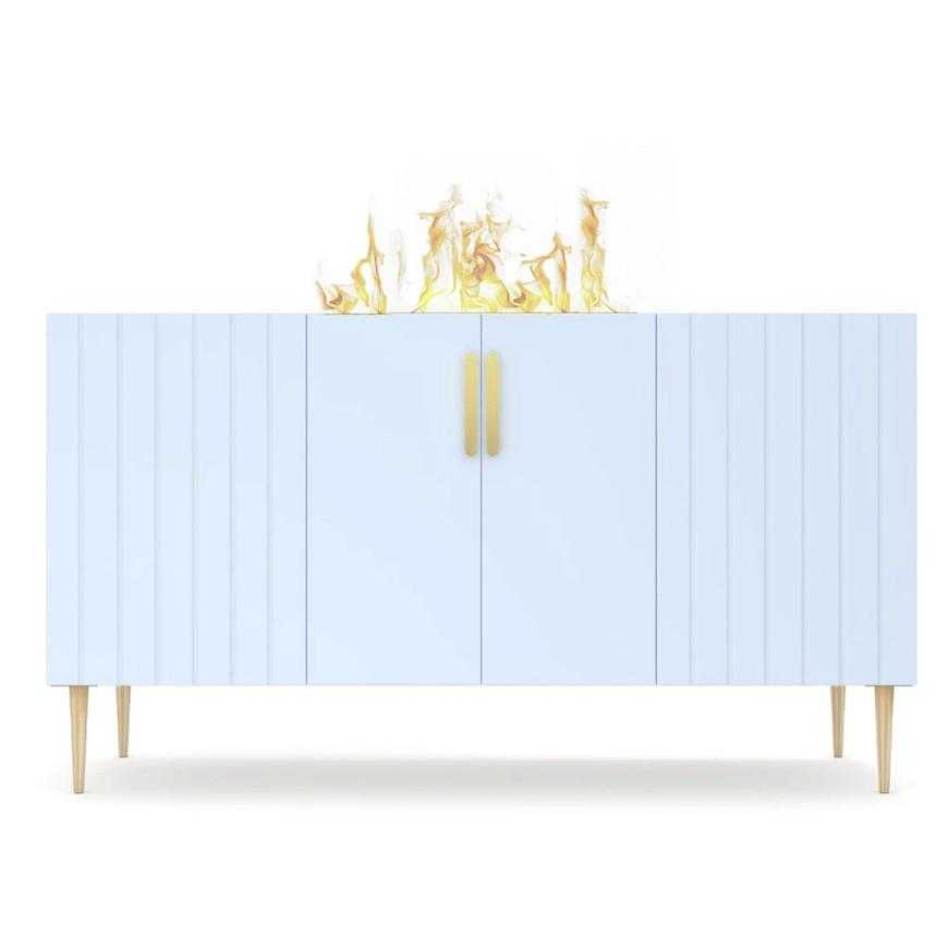 Elektrický krb Prins 500r Baby Blue WARMTEC