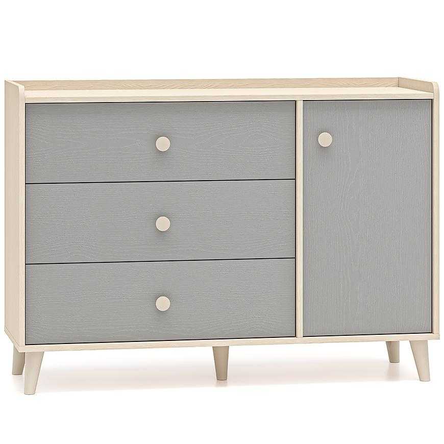 Komoda Mevel 05 pouštní písek/šedá pallad Baumax