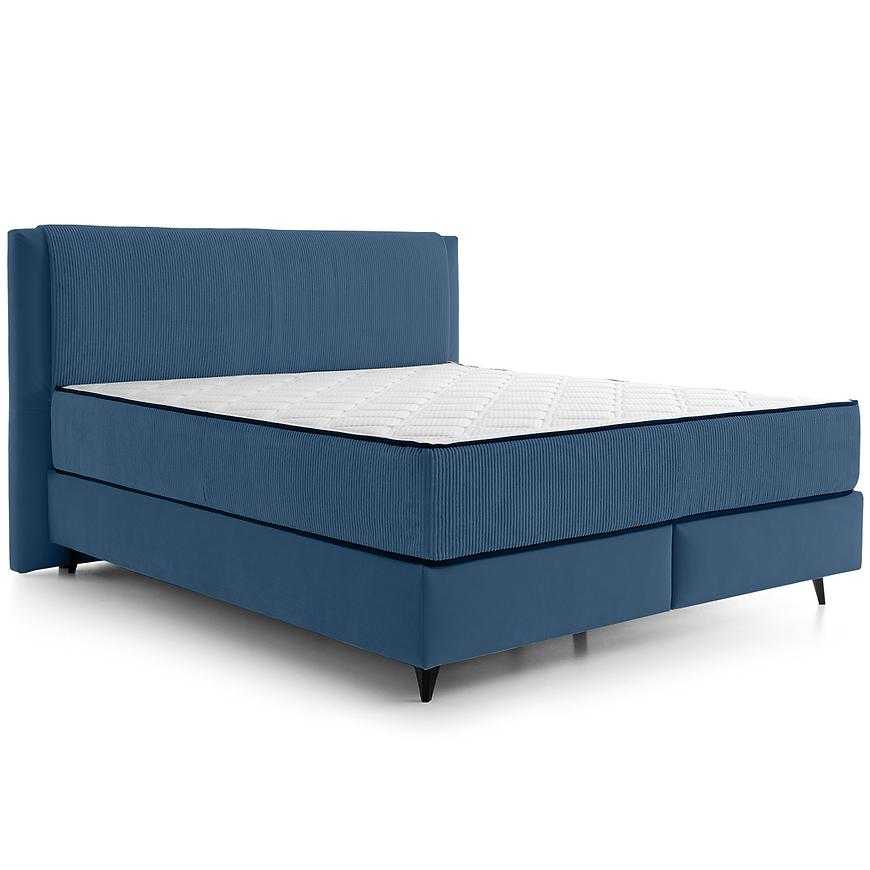 Postel Alice 180/200 Poso5/Kronos 5 tmavě modrá + matrace Baumax