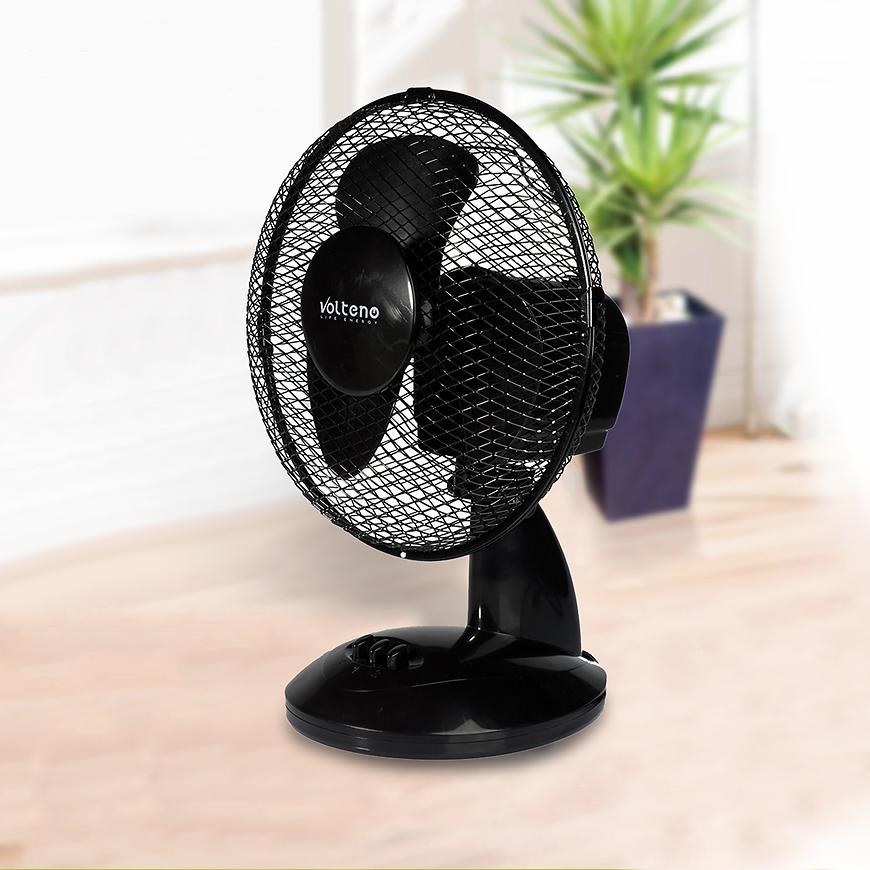 Stolní ventilátor 9” VO0021 Černá Baumax