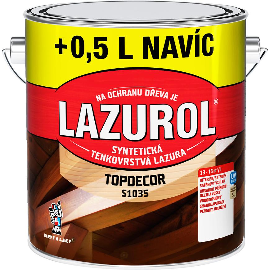 Lazurol Topdecor ořech 2