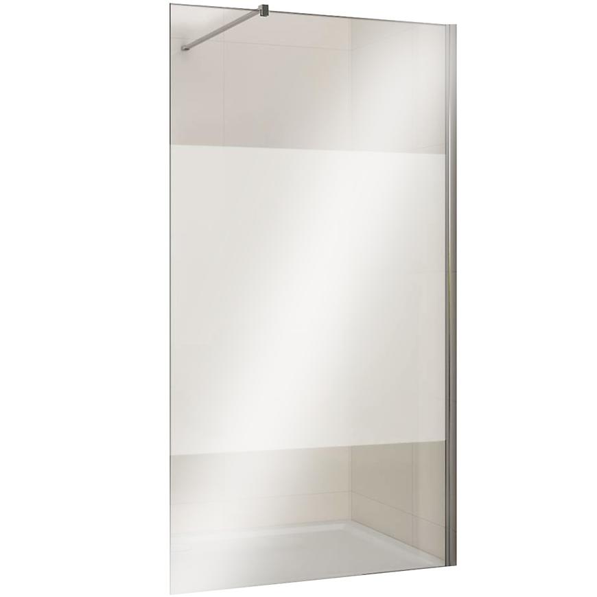 Sprchová zástěna WALK-IN Mist 120 x 195 potisk Aqua Mercado